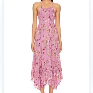 FP Movement by Free People Pink Floral Maxi Dress